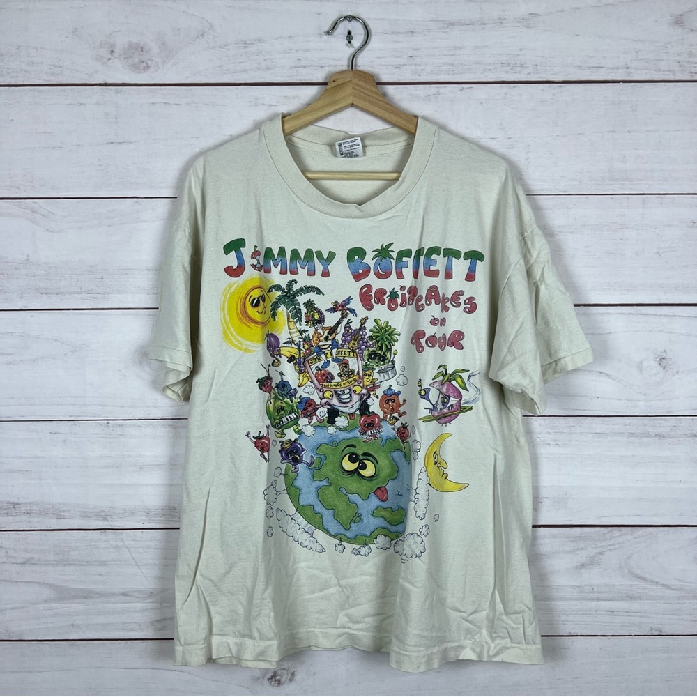 Vintage 1994 Jimmy Buffett Fruitcakes Tour T-Shirt XL